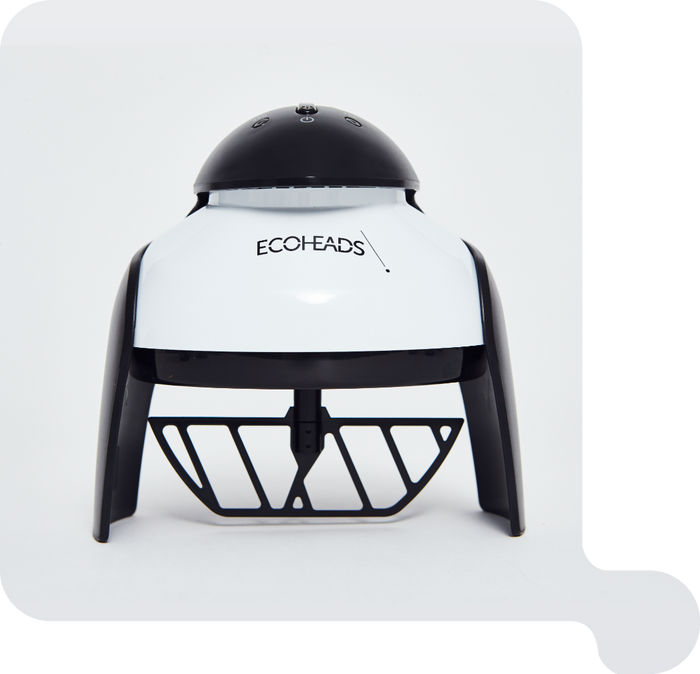 Original ECOHEADS Ping mixer from 2016 in the connected timeline frame
